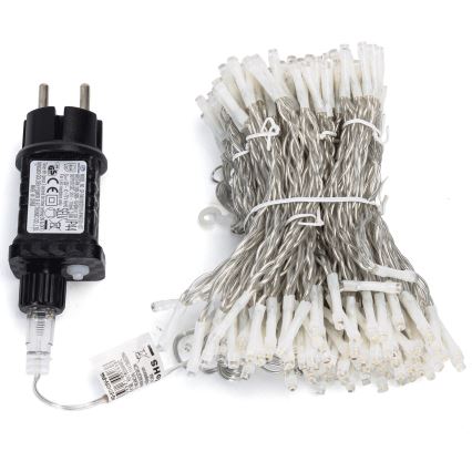 Aigostar - LED utomhusjulslinga 234 LED / 8 funktioner 1,2 x 1,8 m IP44 varmvit