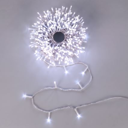 Aigostar - LED utomhusljusslinga för jul 150xLED/8 funktioner 3xAA 5,3 m IP44 blå