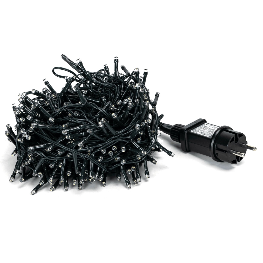 Aigostar - LED utomhusljusslinga för jul, 400 LED, 8 funktioner, 23 m, IP44, varmvit