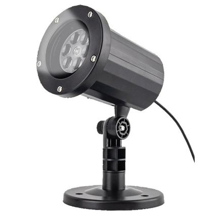 Aigostar - LED julprojektor för utomhusbruk med snöflingor LED/5W/230V IP44 flerfärgad