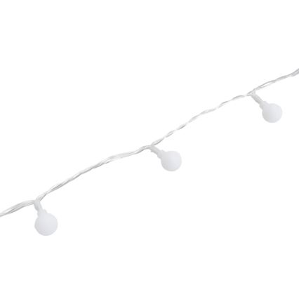 Aigostar - LED-ljusslinga för utomhusbruk, dekorativ, 100xLED/8 funktioner, 10 m, IP44, kallvit