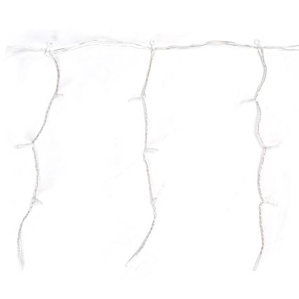 Aigostar - LED utomhusslinga 100xLED/8 funktioner 5x0,4m IP44 kallvit