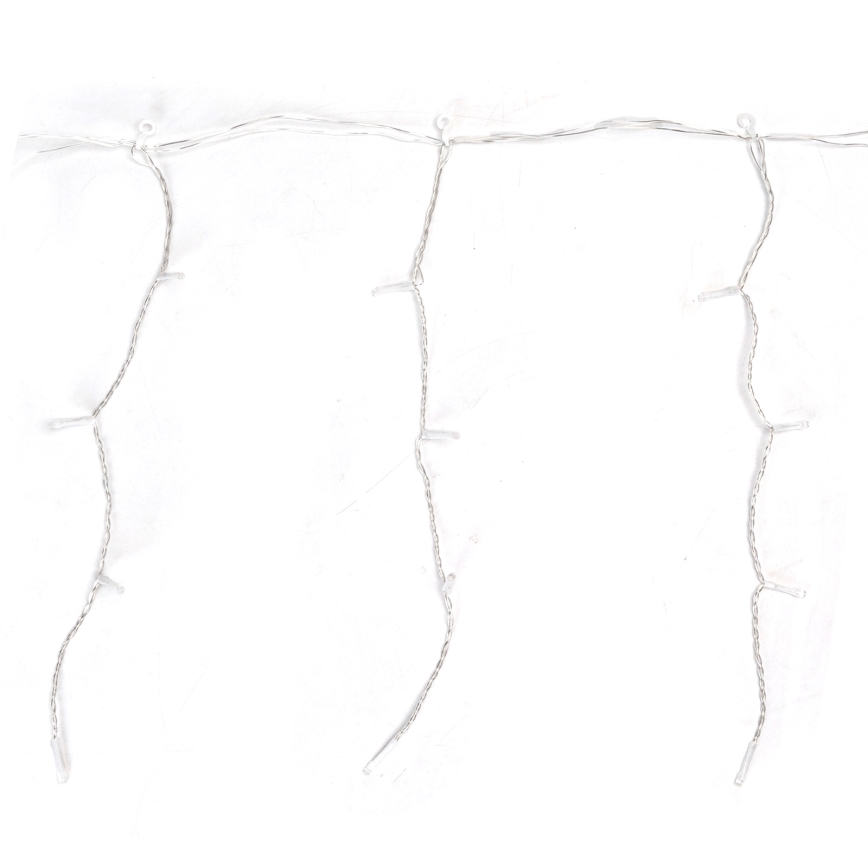 Aigostar - LED utomhusslinga 100xLED/8 funktioner 5x0,4m IP44 kallvit