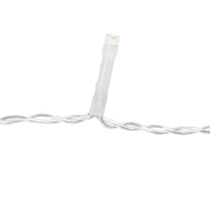 Aigostar - LED utomhus julslinga 200xLED/8 funktioner 3xAA 13x0,6 m IP44 flerfärgad