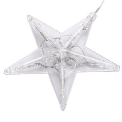 Aigostar - LED utomhusslinga 70xLED 1,2x1m IP44 kallvita stjärnor