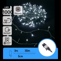 Aigostar - LED utomhusslinga för jul, 1000 LED/8 funktioner, 53 m, IP44, kallvit