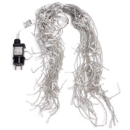 Aigostar - LED utomhusljusslinga 200xLED/8 funktioner 10x0,4m IP44 varmvit