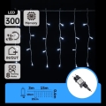 Aigostar - LED utomhusslinga för jul 300xLED/8 funktioner 15x0,4 m IP44 kallvit