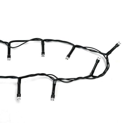 Aigostar - LED utomhus julslinga 400xLED/8 funktioner 4xAA 20,3 m IP44 kallvit