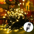 Aigostar - LED utomhusslinga för jul 600 LED/8 funktioner 18 m IP44 varmvit