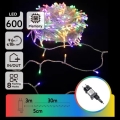 Aigostar - LED utomhusslinga för jul 600 LED/8 funktioner 30m IP44 flerfärgad