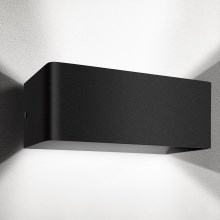 Aigostar - LED väggbelysning LED/12,5W/230V 20x10 cm svart