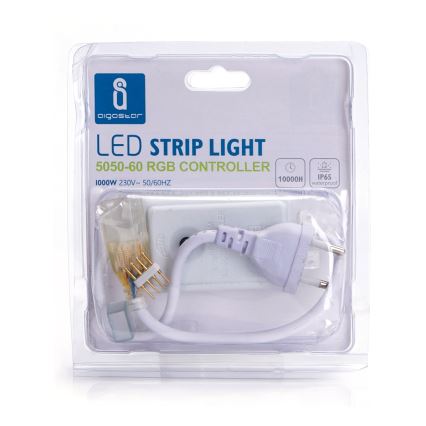 Aigostar - Nätaggregat för LED-remsor 1000W/230V vit