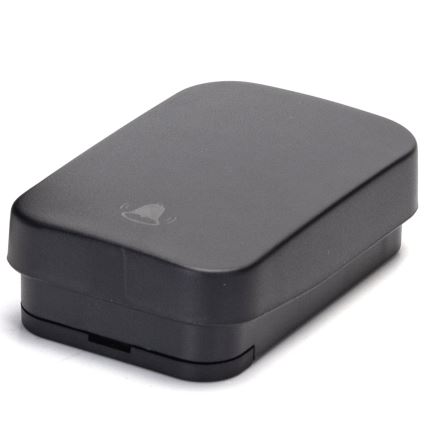 Aigostar - Plugin trådlös dörrklocka 1Z 230V IPX4 svart