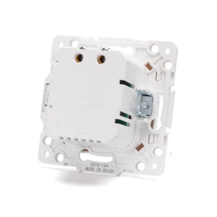 Aigostar - ramfritt USB-vägguttag med 2x USB-A, vitt