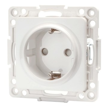 Aigostar - Ramfritt vägguttag SCHUKO 250V vitt
