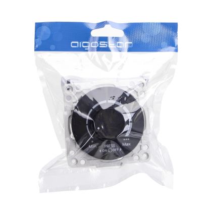 Aigostar - Ramlös dimmer 250V/10A svart