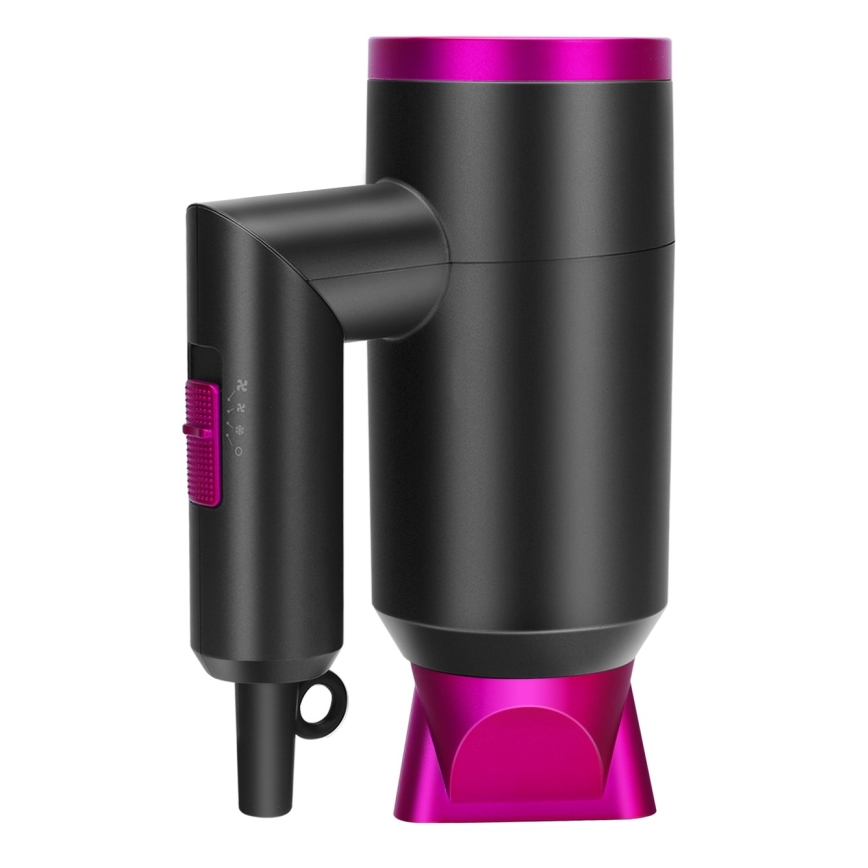 Aigostar - Resehårfön 1800W/230V lila/svart