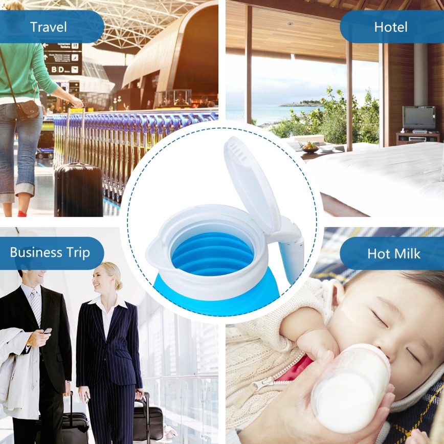 Aigostar - Resekokare 600ml 1000W/230V