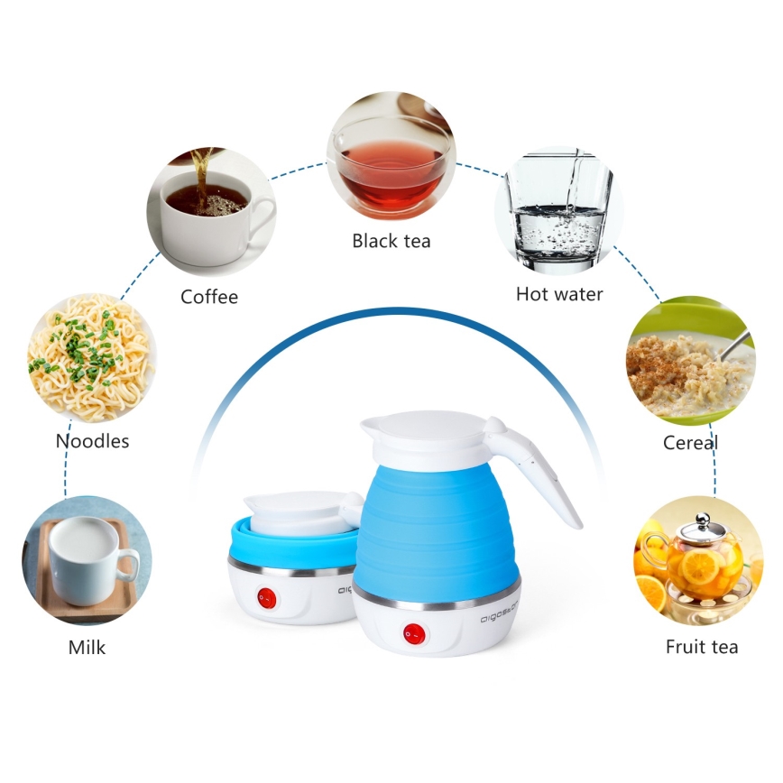 Aigostar - Resekokare 600ml 1000W/230V