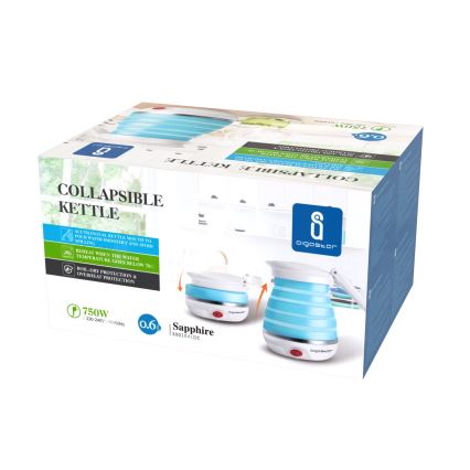 Aigostar - Resekokare 600ml 1000W/230V