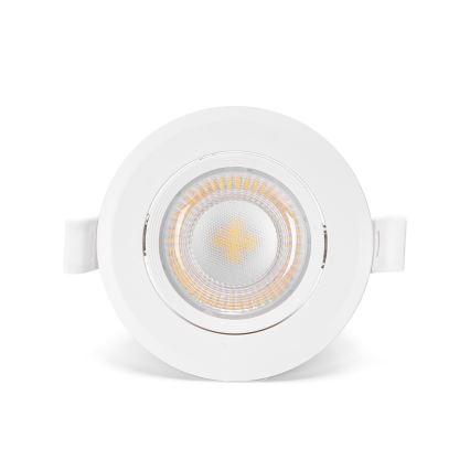 Aigostar - Set med 3 infällda LED-armaturer LED/5W/230V 4000K diam. 8,5 cm vit