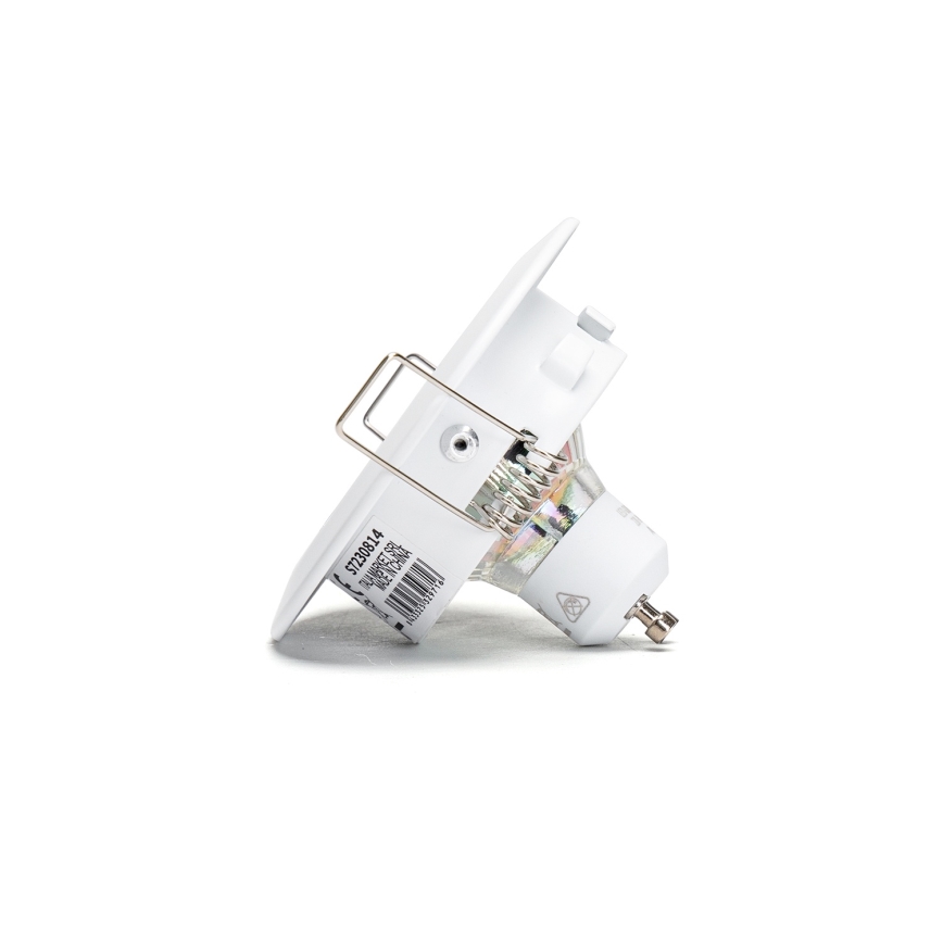 Aigostar - Set med 3 LED-infällda spotlights 1xGU10/4,5W/230V 3000K vit