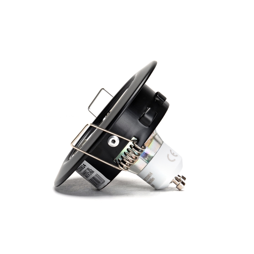 Aigostar - Set med 3 LED-infällda takarmaturer, 1xGU10/4,5W/230V, 4000K, svart