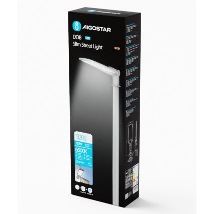 Aigostar - SLIM LED-gatuarmatur 150 W 230 V 6500 K IP65