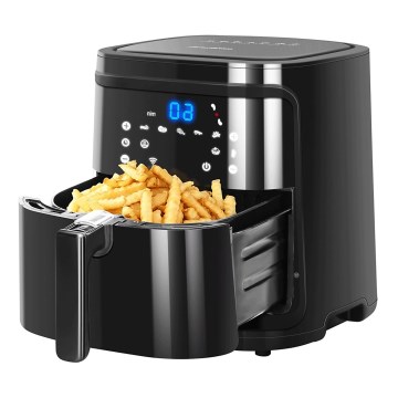 Aigostar - Smart varmluftsfritös 7l 1900W/230V/60min Wi-Fi