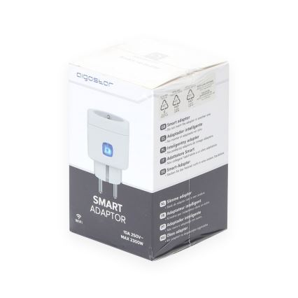Aigostar - Smart Wi-Fi-uttag F 2300W Tuya