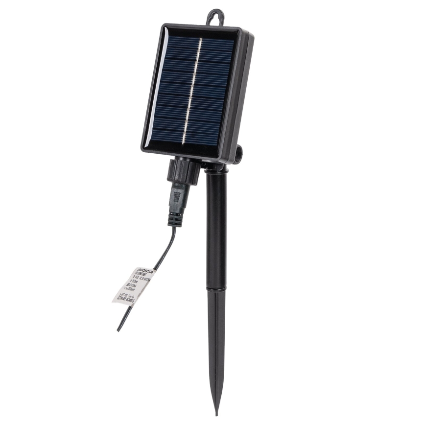 Aigostar - LED solcellsdriven juldekoration LED/0,59W/3,7V 100 cm IP65 130 mAh varmvit