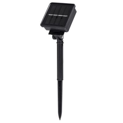 Aigostar - LED solcellsslinga med 200 LED, 8 ljuslägen, 22 m, IP65, varmvit, 800 mAh