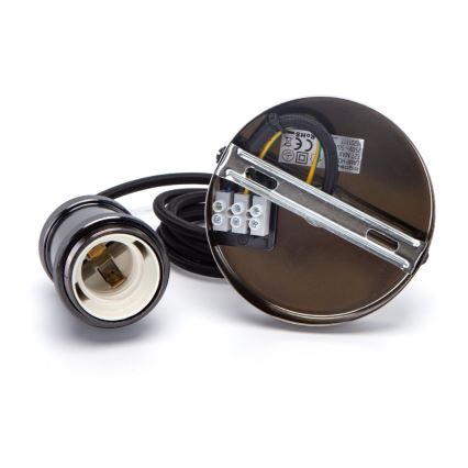 Aigostar - Strömkabel 1xE27/60W/230V antracit