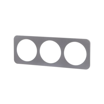 Aigostar - Tredubbel ram i plast, silver
