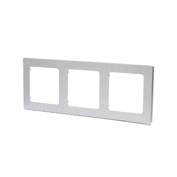 Aigostar - Trippelram i aluminium, silverfärgad