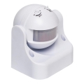 Aigostar - Utomhus infraröd rörelsesensor 230V IP44 vit