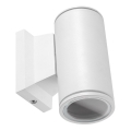 Aigostar - Utomhusvägglampa 1xGU10/230V IP65 vit rund