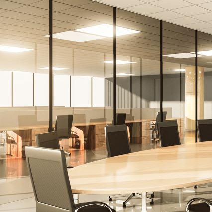 Aigostar - Ytmonterad LED-panel/28W/230V High Efficiency UGR19 3000K 59,5x59,5 cm