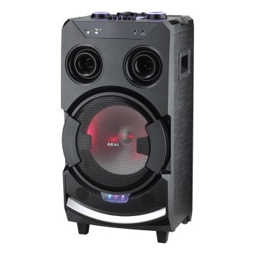 AKAI ABTS-112 - Trådlös högtalare 300W/230V 7000 mAh + fjärrkontroll