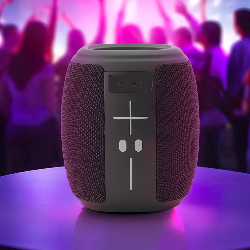 AKAI ABTS-V5 BL - Trådlös högtalare med mikrofon 3W/1200 mAh blå