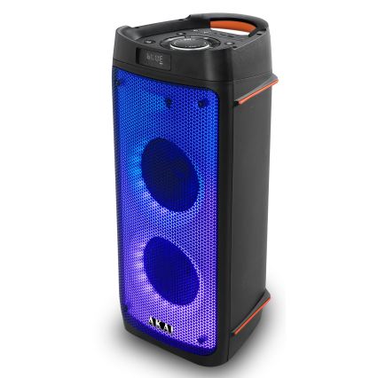 AKAI PARTY BOX 810 - Trådlös högtalare 65W/230V 5000 mAh + fjärrkontroll