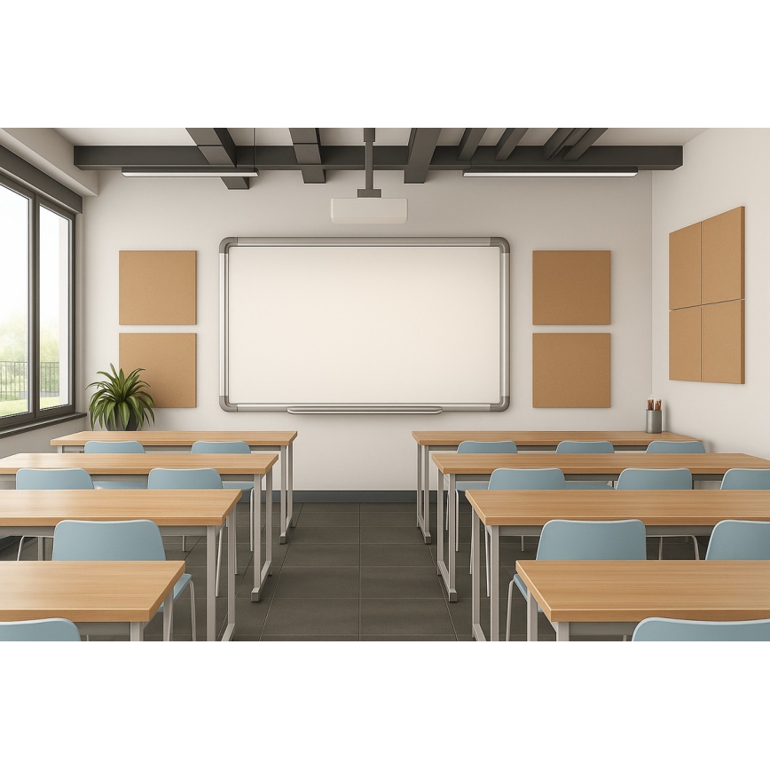 Akustisk panel SILENCE 58x58 cm beige