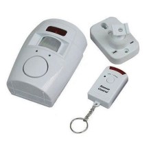 Alarm med sensor och fjärrkontroll 4xAA