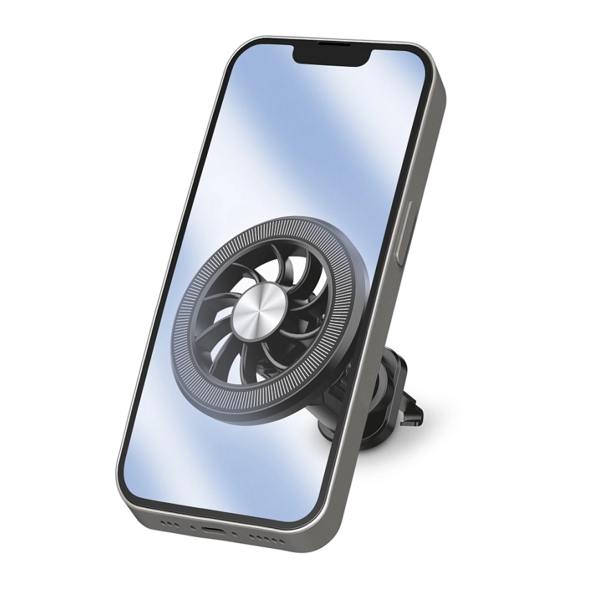 Aligator AMS06BK - Magnetisk bilhållare för telefon med MagSafe, svart