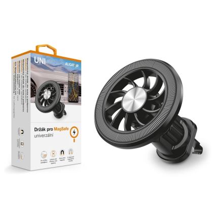 Aligator AMS06BK - Magnetisk bilhållare för telefon med MagSafe, svart