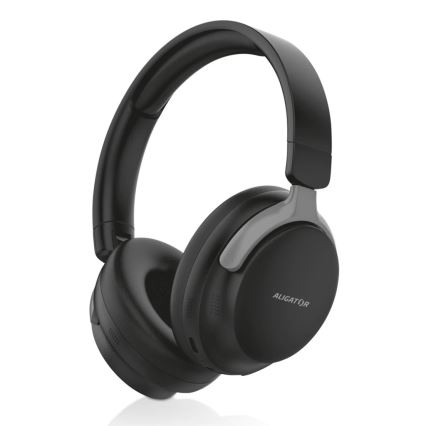 Aligator AUC001 - AUDIO COMBO 3 i 1: over-ear-hörlurar 150 mAh, trådlösa hörlurar 200 mAh + 2×30 mAh och högtalare 1200 mAh