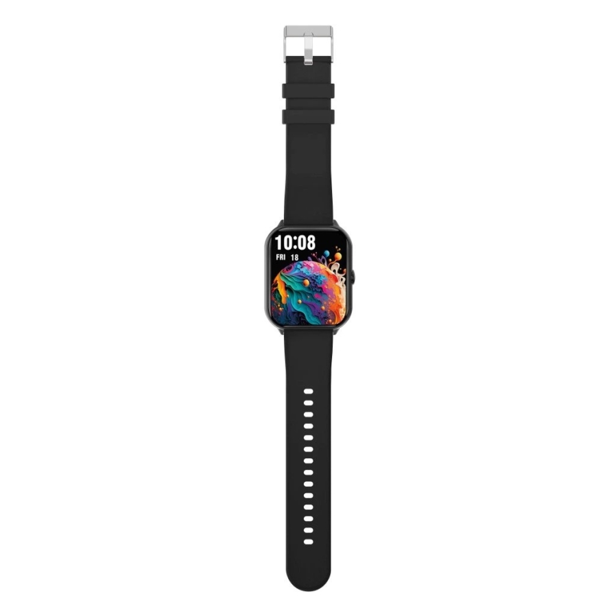 Aligator AW10BK - Smartklocka Watch GO, 220 mAh, IP67, svart