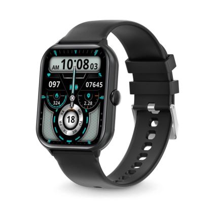Aligator AW10BK - Smartklocka Watch GO, 220 mAh, IP67, svart