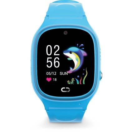 Aligator AW11BE - Smartklocka Watch Junior 2 450 mAh IP67 Wi-Fi blå